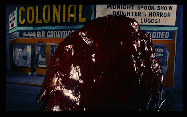 1958. The Blob even goes to the movies.
