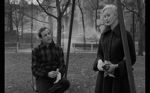The glove scene with Eva Marie Saint