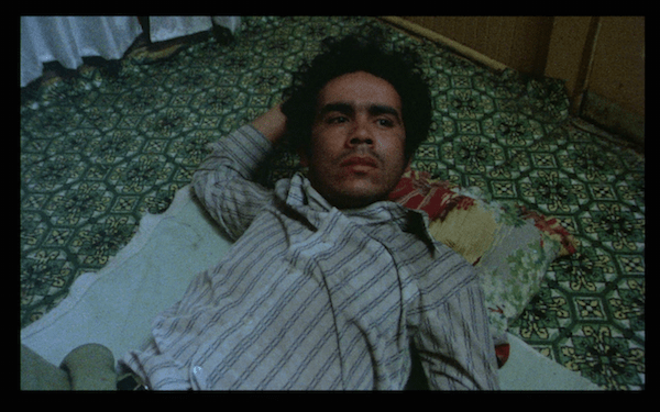 Roberto at waitress' house.